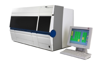 Cobas Integra 400 plus Nowoczesny, wielofunkcyjny w pełni automatyczny analizator biochemiczny firmy Roche wykorzystywany do oznaczania enzymów, substratów, białek specyficznych i elektrolitów.